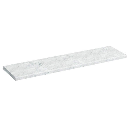 Burlington Minerva White Carrara Marble Worktop 120cm - BC305 - TAP 'N' SHOWER