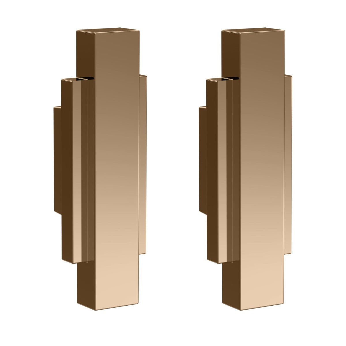 Launde Abbey Victrion Furniture Handles Set of 2 - Copper - TAP 'N' SHOWER