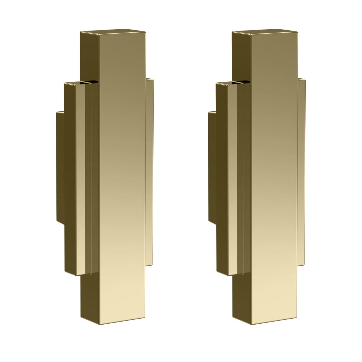 Launde Abbey Victrion Furniture Handles Set of 2 - Gold - TAP 'N' SHOWER