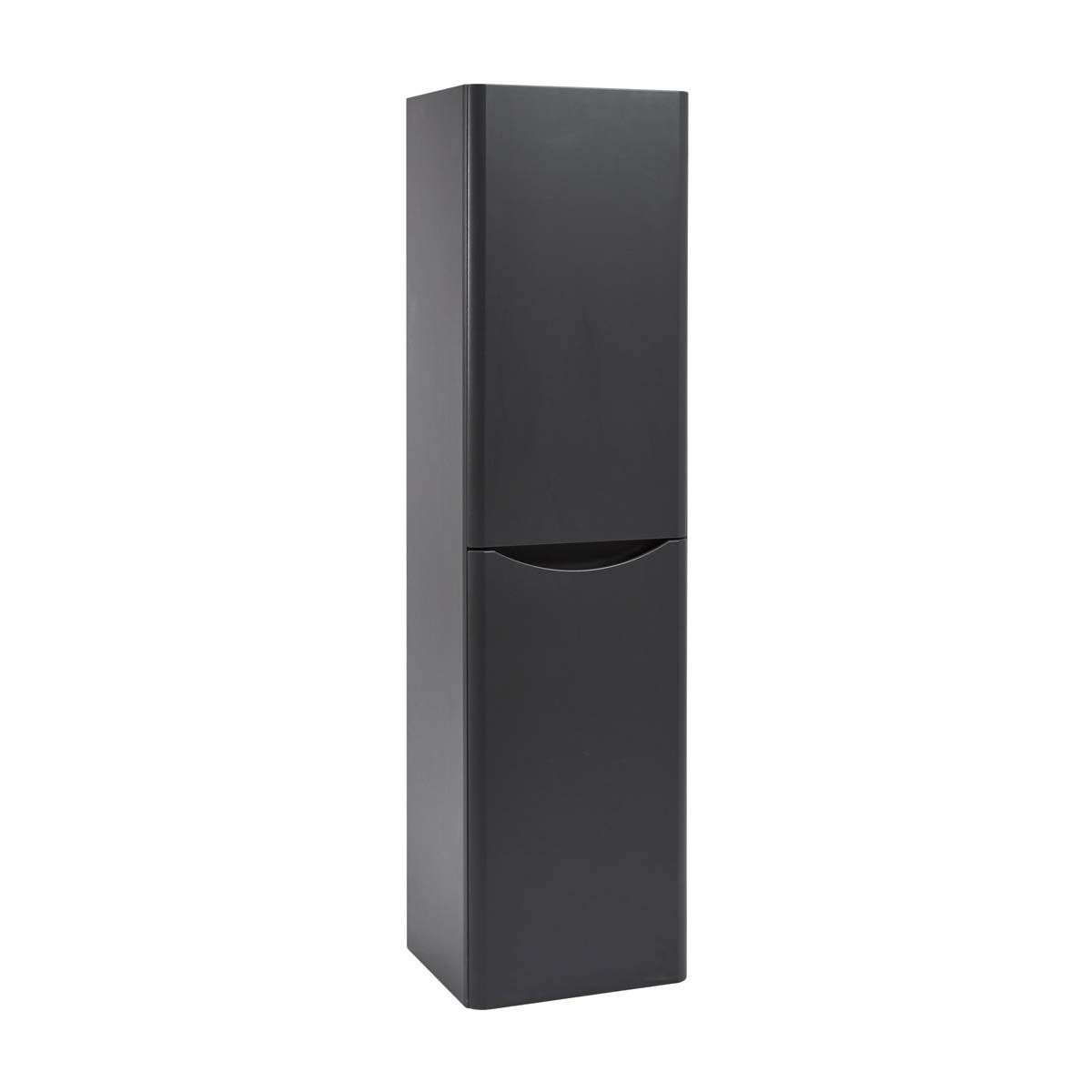 Scudo Bella Floorstanding Tall Boy Unit 400mm x 1500mm x 340mm - Matt Grey - BELLA - 1500TALLBOY - MATTGREY - TAP 'N' SHOWER