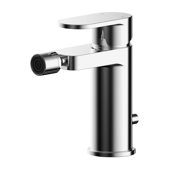 Nuie Binsey Pop - up Waste Mono Bidet Mixer Tap - Chrome - BIN306 - TAP 'N' SHOWER
