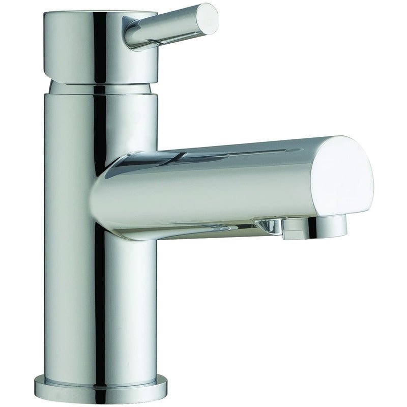 Frontline Aquaflow Petit Mono Basin Mixer with Click - Clack Waste - Chrome - BIQPE30 - TAP 'N' SHOWER