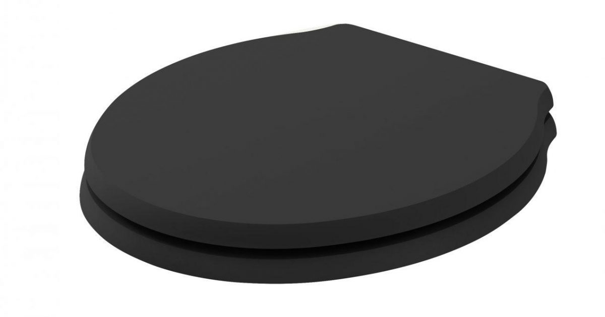 Bayswater Victrion Toilet Seat - Matt Black - VCTS001MB - TAP 'N' SHOWER