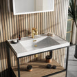 Scudo Boho Basin 600mm - White - BOHO - 600BASIN - TAP 'N' SHOWER