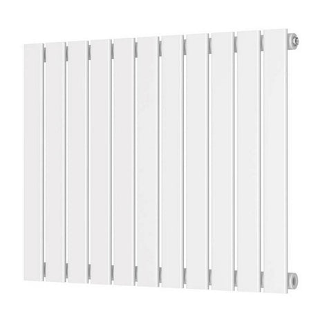 Scudo Bravo Designer Radiator Single 600mm x 750mm - White - BRAV60 - 75S - W - TAP 'N' SHOWER