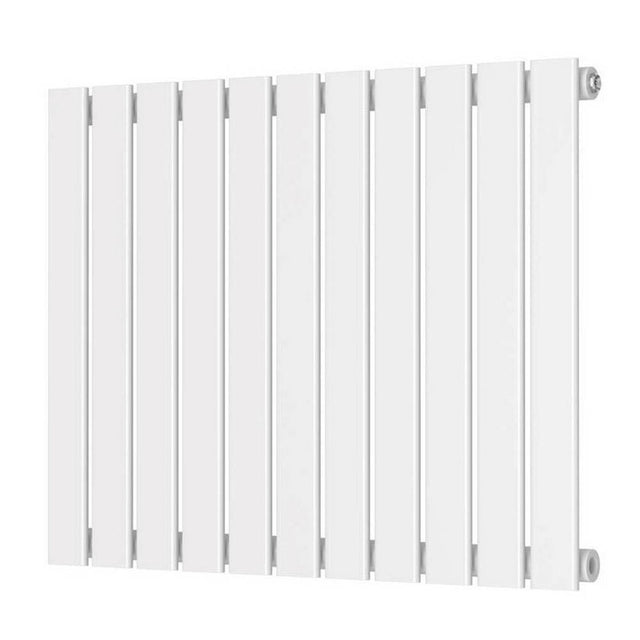 Scudo Bravo Designer Radiator Single 600mm x 750mm - White - BRAV60 - 75S - W - TAP 'N' SHOWER