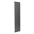 Scudo Bravo Designer Radiator Single 1800mm x 340mm - Anthracite - BRAV1800 - 34S - A - TAP 'N' SHOWER