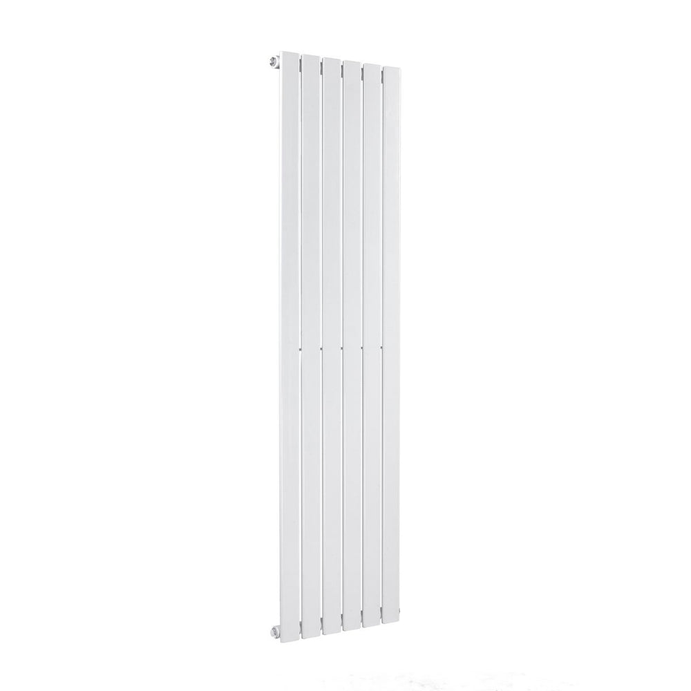 Scudo Bravo Designer Radiator Single 1800mm x 204mm - White - BRAV1800 - 20S - W - TAP 'N' SHOWER