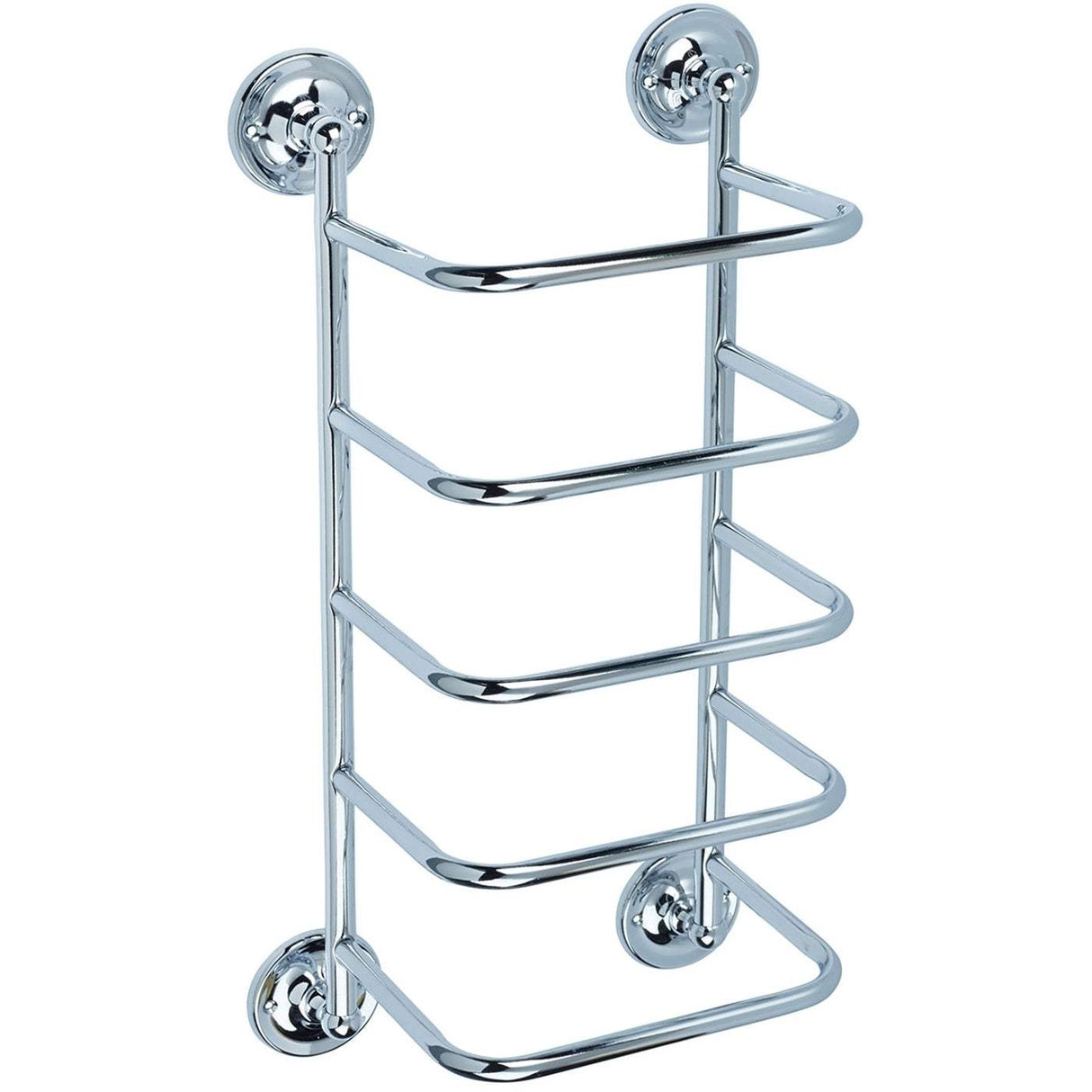 Bristan Bathroom Wall Mounted Towel Stacker - Chrome - COMP TSTACK1 C
