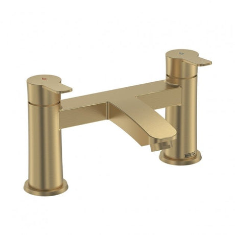 Bristan Appeal Bath Filler Tap Pillar Mounted - Brushed Brass - APL BF BB - TAP 'N' SHOWER