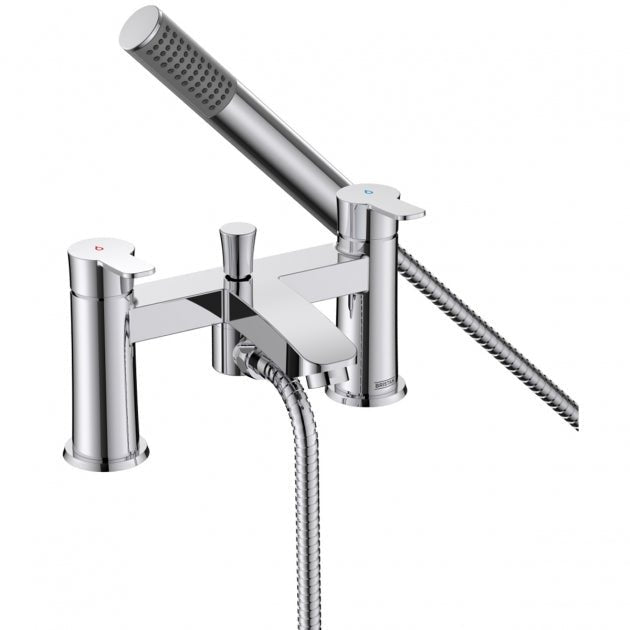Bristan Appeal Bath Shower Mixer Tap Pillar Mounted - Chrome - APL BSM C - TAP 'N' SHOWER