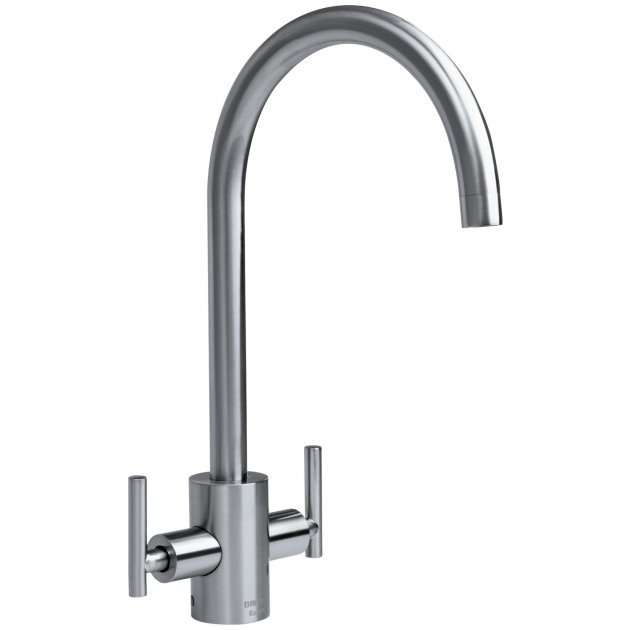 Bristan Artisan Modern Easyfit Kitchen Sink Mixer Tap - Brushed Nickel - AR SNK EF BN - TAP 'N' SHOWER