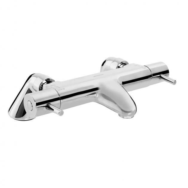 Bristan Artisan Modern TMV2 Thermostatic Lever Bath Filler Tap - Chrome - AR2 THLBF C