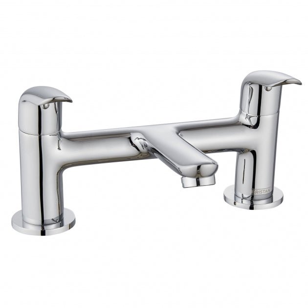 Bristan Aster Bath Filler Tap Pillar Mounted - Chrome - AST BF C - TAP 'N' SHOWER