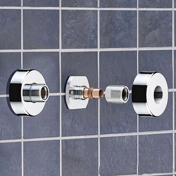 Bristan Modern Wall Mount Fixings - Chrome Plated - WMNT10 C