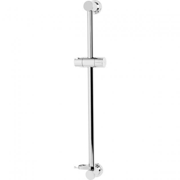 Bristan Contemporary Casino Riser Rail with Fixed Position Bracket - Chrome - CAS RRAIL01 C - TAP 'N' SHOWER