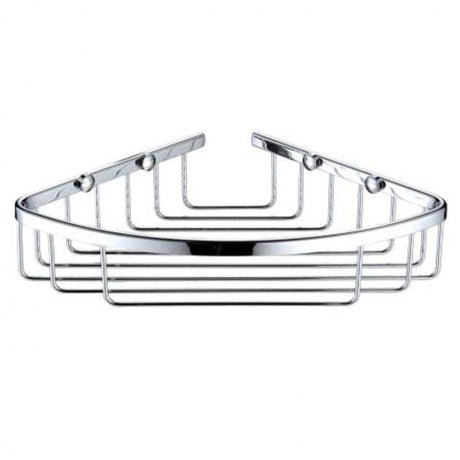 Bristan Contemporary Closed Front Cover Fixed Wire Basket - Chrome - COMP BASK04 C