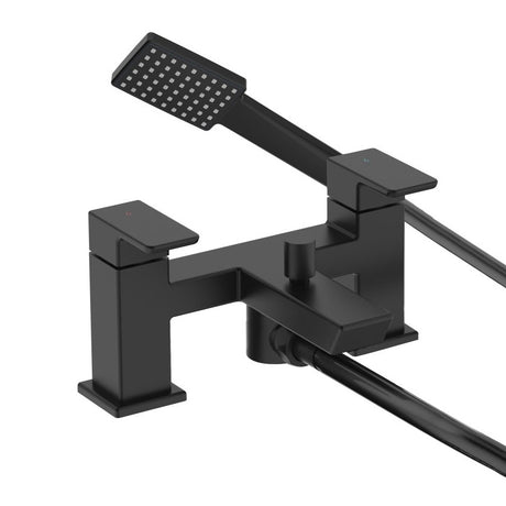 Bristan Cobalt Bath Shower Mixer Tap - Black - COB BSM BLK - TAP 'N' SHOWER