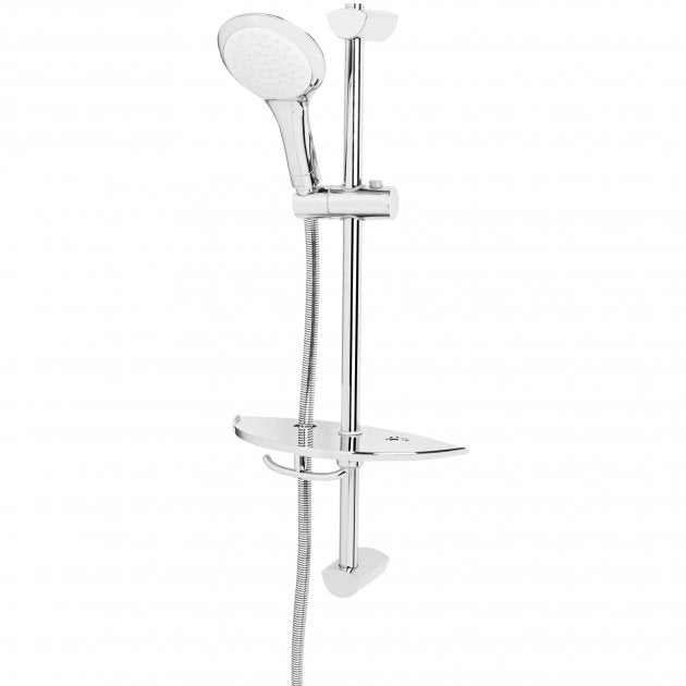 Bristan Commercial Single Function Slide Bar Shower Kit - Chrome - EV KIT - EFB C - TAP 'N' SHOWER