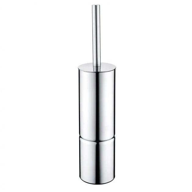 Bristan Contemporary Free Standing Metal Toilet Brush and Holder - Chrome - COMP BRU C