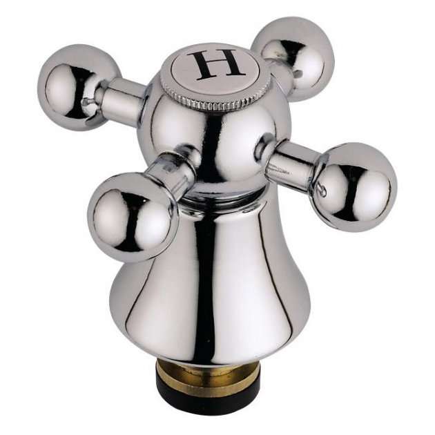 Bristan Traditional Handles Basin Tap Reviver - Chrome - R 1/2 TC - TAP 'N' SHOWER