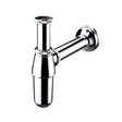 Bristan Contemporary Wall Mounted Basin Bottle Trap - Chrome - W BT C