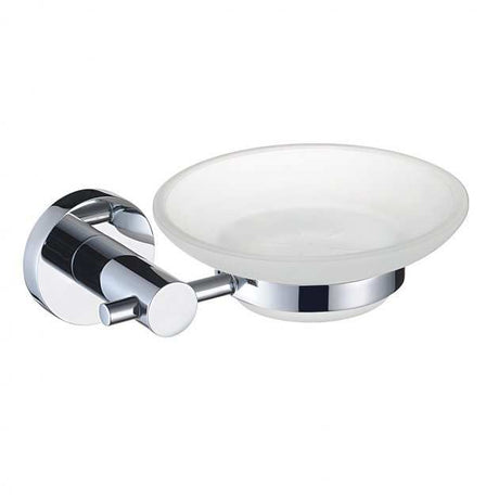 Bristan Modern Wall Mounted Round Soap Dish - Chrome - RD DISH C
