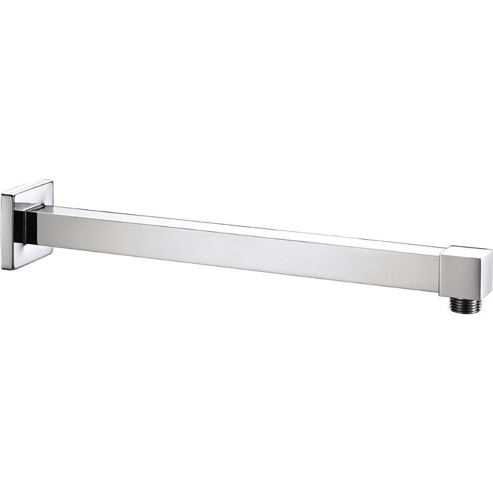 Bristan Modern Square Wall Mounted Shower Arm 330mm Length - Chrome -