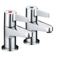 Bristan Design Modern Utility Lever Bath Taps - Chrome Plated - DUL 3/4 C