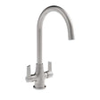 Bristan Echo EasyFit Deck Mounted Kitchen Sink Mixer Tap - Brushed Nickel - EC SNK EF BN