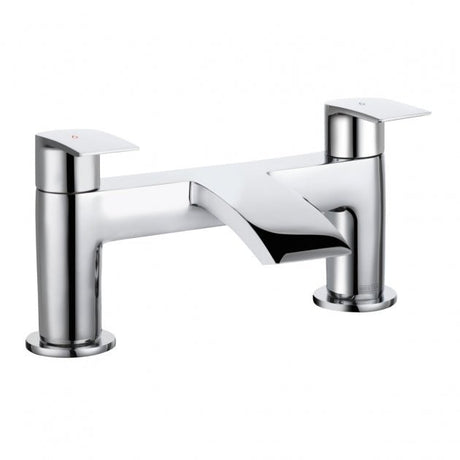 Bristan Gild Bath Filler Tap Pillar Mounted - Chrome - GLD2 BF C - TAP 'N' SHOWER