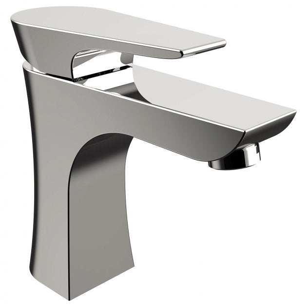Bristan Hourglass Modern Pillar Mounted Mono Bath Filler Tap - Chrome - HOU 1HBF C - TAP 'N' SHOWER