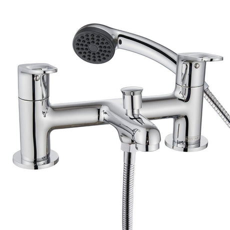 Bristan Iris Bath Shower Mixer Tap - Chrome - IRS BSM C - TAP 'N' SHOWER