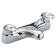 Bristan Java Manual Round Bath Filler Tap - Chrome Plated - J BF C