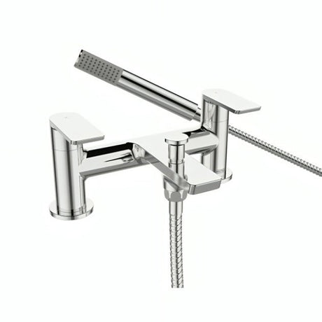 Bristan Polo Bath Shower Mixer Tap - Chrome - PO BSM C - TAP 'N' SHOWER