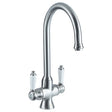 Bristan Renaissance Easyfit Sinker Mixer - Brushed Nickel - RS SNK EF BN - TAP 'N' SHOWER