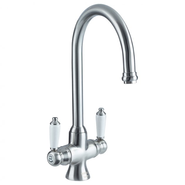 Bristan Renaissance Easyfit Sinker Mixer - Brushed Nickel - RS SNK EF BN - TAP 'N' SHOWER