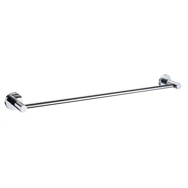 Bristan Modern Round Brass Towel Rail - Chrome - RD RAIL C - TAP 'N' SHOWER