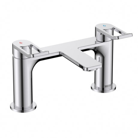 Bristan Saffron Bath Filler Tap Pillar Mounted - Chrome - SAF BF C - TAP 'N' SHOWER