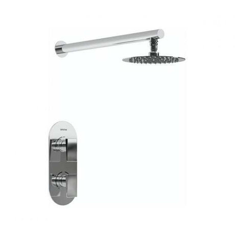 Bristan Sail Fixed Head Dual Concealed Mixer Shower - Chrome - SAIL SHWR PK