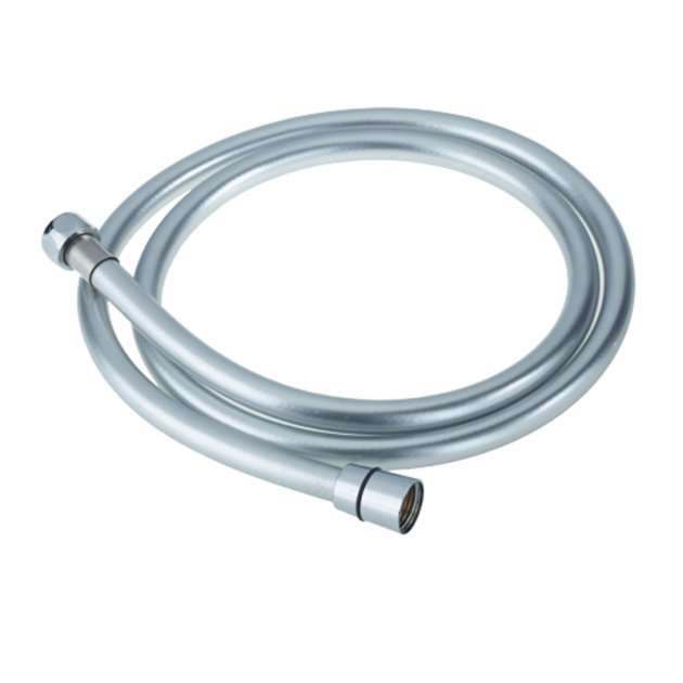 Bristan Cone - to - Nut Modern PVC Shower Hose 1500mm Length - Chrome - HOS 150CNS01 C - TAP 'N' SHOWER