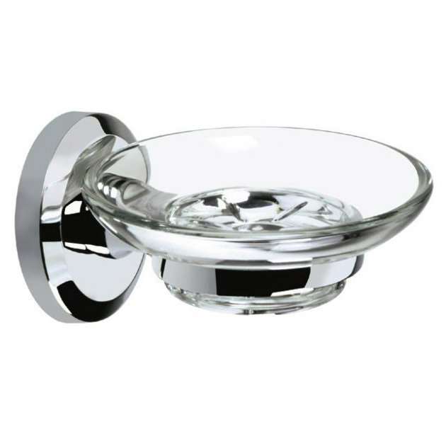 Bristan Modern Wall Mounted Solo Soap Dish - Chrome - SO DISH C - TAP 'N' SHOWER