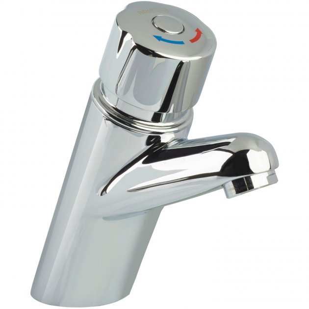 Bristan Modern Non - Concussive Temperature Control Basin Mixer Tap - Chrome - Z TC 1/2 C - TAP 'N' SHOWER