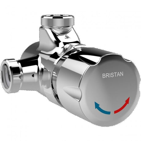 Bristan Timed Flow Temperature Manual Shower Valve - Chrome - TFS 1 C - TAP 'N' SHOWER
