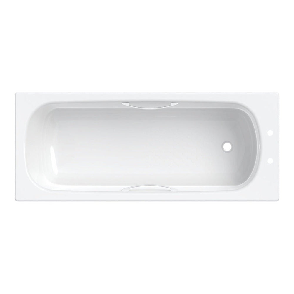 Twyford Celtic Bath Tap Slip Resist with Grips - White - BS1572WH - TAP 'N' SHOWER
