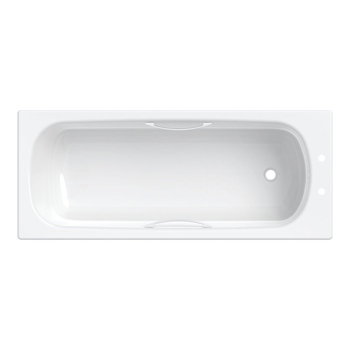 Twyford Celtic Bath Tap Slip Resist with Grips - White - BS1572WH - TAP 'N' SHOWER