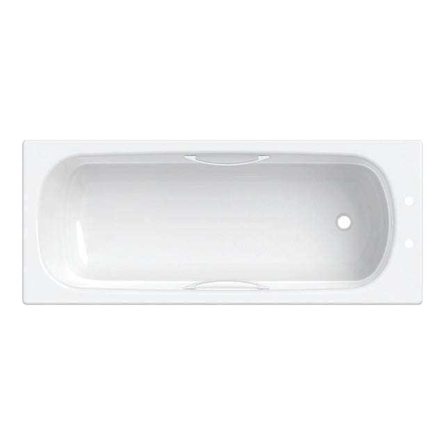 Twyford Celtic Bath Tap Slip Resist with Grips - White - BS1572WH - TAP 'N' SHOWER