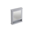 Burlington Mirror Cabinet with Single Door Classic Grey - SM6015G - TAP 'N' SHOWER