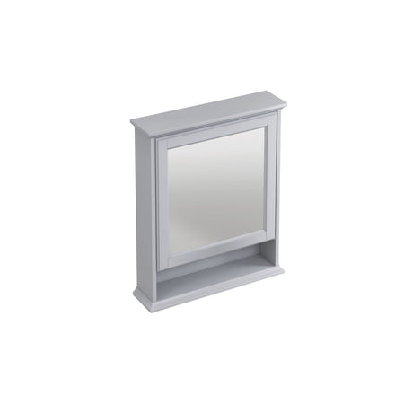 Burlington Mirror Cabinet with Single Door Classic Grey - SM6015G - TAP 'N' SHOWER