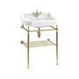 Burlington Optional Towel Rack (for 560/580mm Basin Wash Stand) Gold - T22ASGOLD - TAP 'N' SHOWER